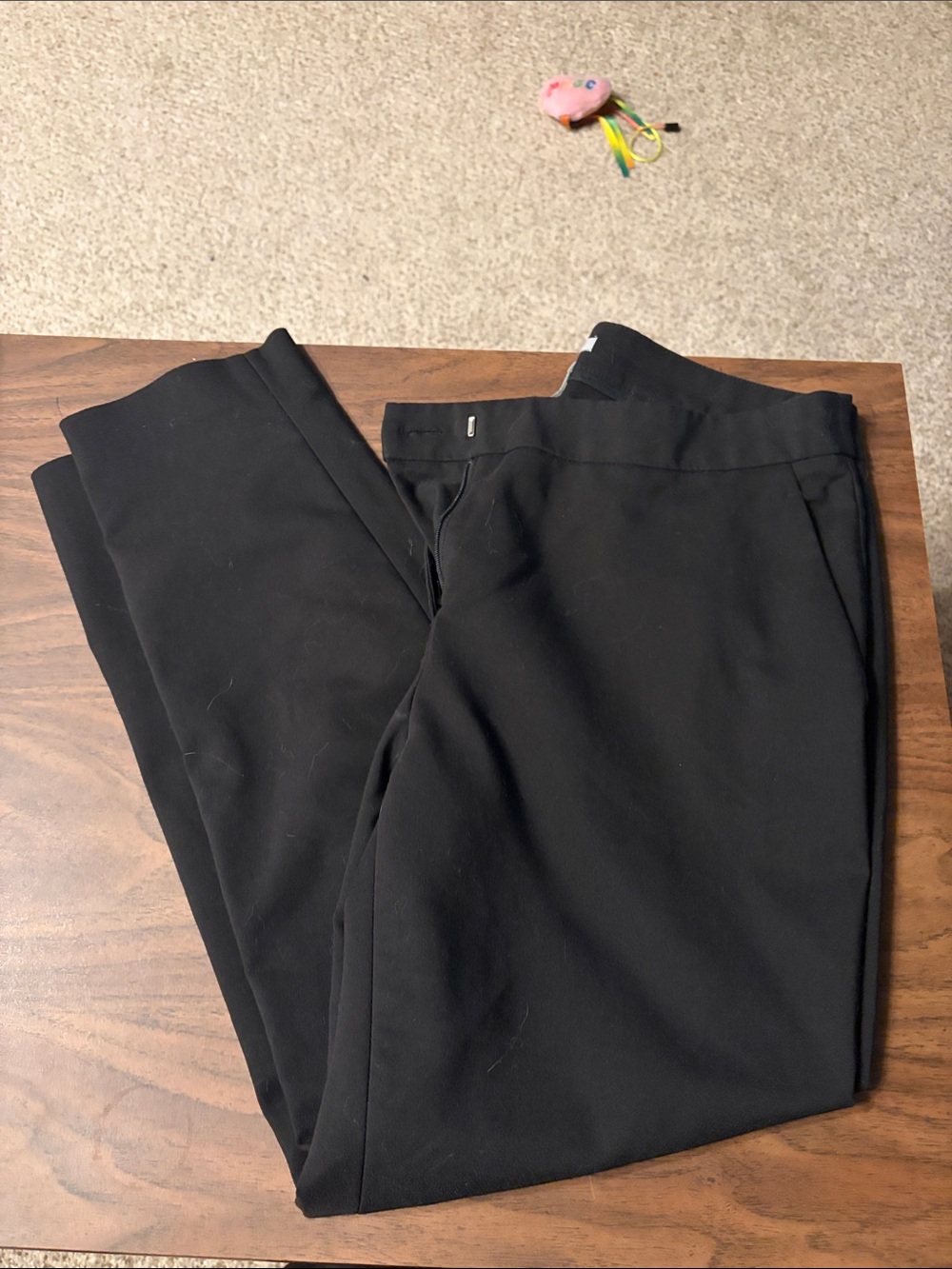 Women’s Black Dress Pants - Classic Straight Fit